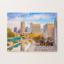 インディアナポリス、インディアナ統一された、州 ジグソーパズル