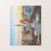 インディアナポリス、インディアナ統一された、州 ジグソーパズル (縦)