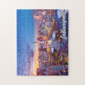 インディアナポリス、インディアナ統一された、州 ジグソーパズル (縦)