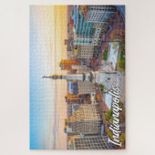 インディアナポリス、インディアナ統一された、州 ジグソーパズル (縦)