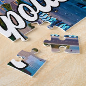 インディアナポリス、インディアナ統一された、州 ジグソーパズル (側面)