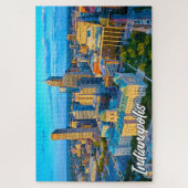 インディアナポリス、インディアナ統一された、州 ジグソーパズル (縦)