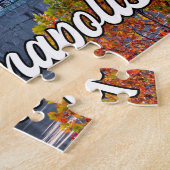 インディアナポリス、インディアナ統一された、州 ジグソーパズル (側面)