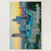 インディアナポリス、インディアナ統一された、州 ジグソーパズル (縦)