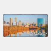 インディアナポリス、インディアナ統一された、州 デスクマット (正面)