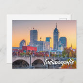 インディアナポリス、インディアナ統一された、州 ポストカード (正面/裏面)