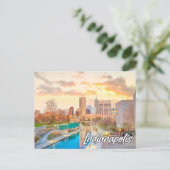 インディアナポリス、インディアナ統一された、州 ポストカード (スタンド正面)