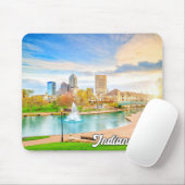 インディアナポリス、インディアナ統一された、州 マウスパッド (マウス)