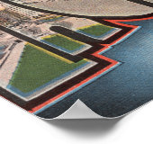 インディアナポリス,インディアナ – ラージレターのシーン4 ポスター (角)