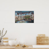 インディアナポリス,インディアナ – ラージレターのシーン4 ポスター (キッチン)