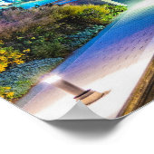 インディアナポリス、インディアナ、初期夕べ ポスター (角)