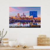 インディアナポリス,インディアナ,統一された州 ポスター (キッチン)