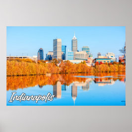 インディアナポリス，インディアナ，統一された州 ポスター