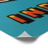 インディアナポリス,インディアナ(資本建物) ポスター (角)