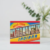 インディアナポリス グリーティング ポストカード (スタンド正面)