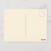 インディアナポリス グリーティング ポストカード (裏面)