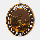 インディアナポリス セラミックオーナメント (左)