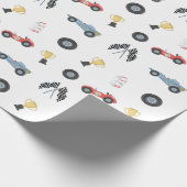 インディアナポリス, INレーサートラックスピードカーレース ラッピングペーパー (角)