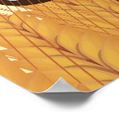 インディアナヴィンテージ旅行ポスター ポスター (角)