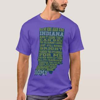 インディアナ州に戻る Tシャツ