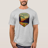 インディアナ州のカラー カーディナル・グリーンウェイ Tシャツ (正面)