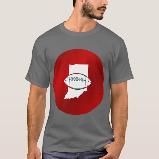 インディアナ州のプライドデザイン Tシャツ (正面)