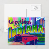 インディアナ州のポストカード ポストカード (正面/裏面)