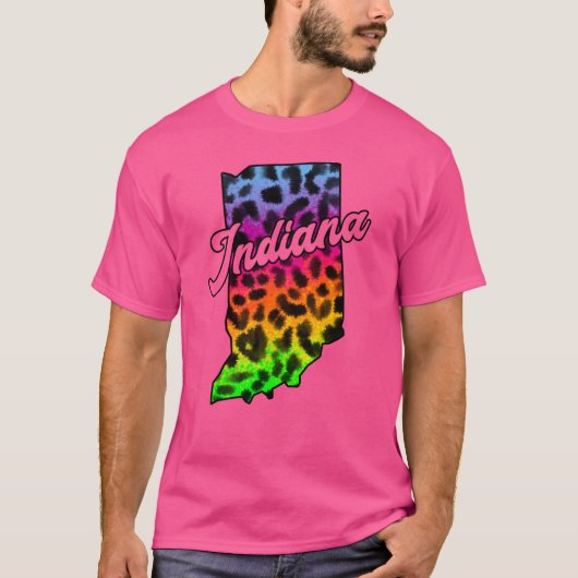 インディアナ州の境界 Tシャツ (正面)
