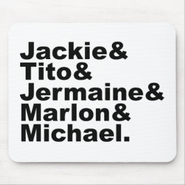 インディアナ州ゲイリー出身の5人の歌う兄弟 マウスパッド