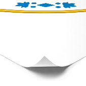 インディアナ州シールアメリカ共和国国旗 ポスター (コーナー)