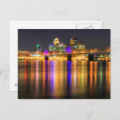 インディアナ州ジェファーソンville, アメリカ ポストカード (正面/裏面)