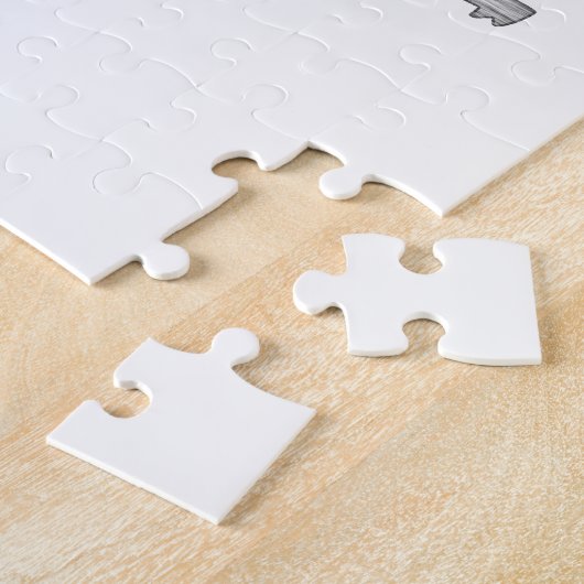 インディアナ州タイポグラフィ ジグソーパズル (側面)