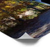 インディアナ州ナローカバー橋パークカウンティ ポスター (角)