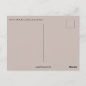 インディアナ州ハウスインディアナポリス ポストカード (裏面)