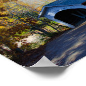 インディアナ州パーク郡のナロー・カバード・ブリッジ ポスター (角)
