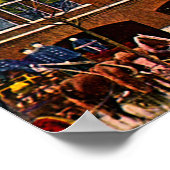 インディアナ州フォートワイン消防署3 1915 ポスター (角)