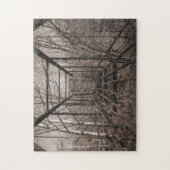 インディアナ州ブリーデンの橋 ジグソーパズル (縦)