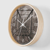 インディアナ州ブリーデンの橋 壁時計 (傾斜)