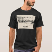 インディアナ州ホーバート オーバーサイズ Tシャツ (正面)