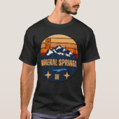 インディアナ州ミネラル・スプリングス Tシャツ (正面)