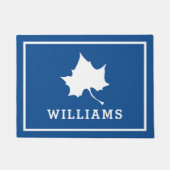 インディアナ州リーフ ドアマット (正面)