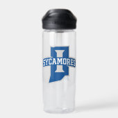 インディアナ州ロゴ ウォーターボトル (背面)