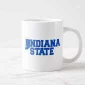 インディアナ州ロゴ ジャンボコーヒーマグカップ (右)