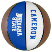 インディアナ州ロゴ バスケットボール (縦)