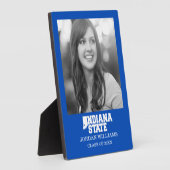 インディアナ州ロゴ フォトプラーク (側面)