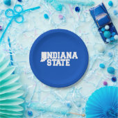インディアナ州ロゴ ペーパープレート (パーティー)