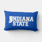 インディアナ州ロゴ ランバークッション (裏面)