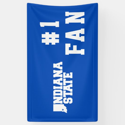 インディアナ州ロゴ 横断幕 (縦)