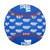 インディアナ州ロゴ 野球ボール (裏面)