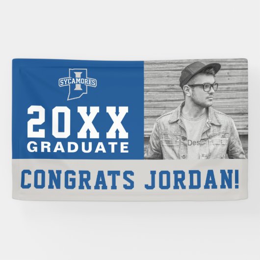 インディアナ州卒業生 横断幕 (横)